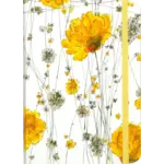 Yellow Flowers Journal