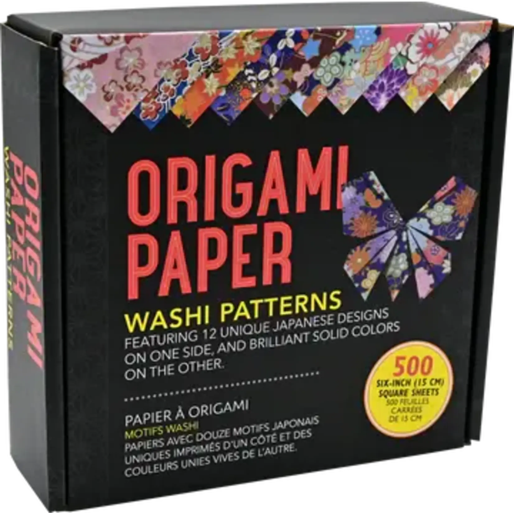 Peter Pauper Press Origami Paper Washi Patterns (500 Sheets)