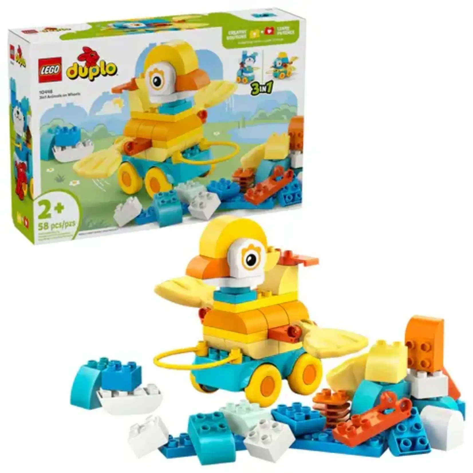 LEGO 10448 LEGO® DUPLO® 3in1 Animals on Wheels