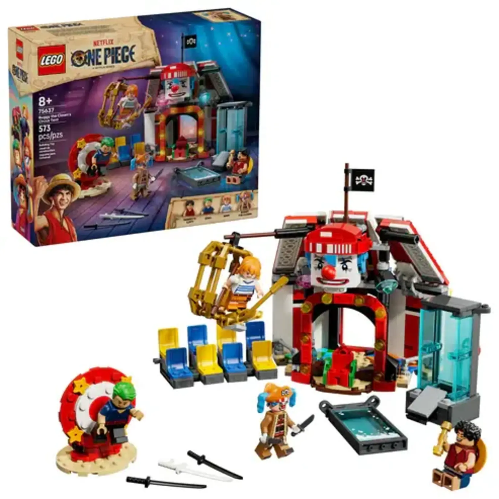 LEGO 75637 LEGO® ONE PIECE Buggy the Clown’s Circus Tent