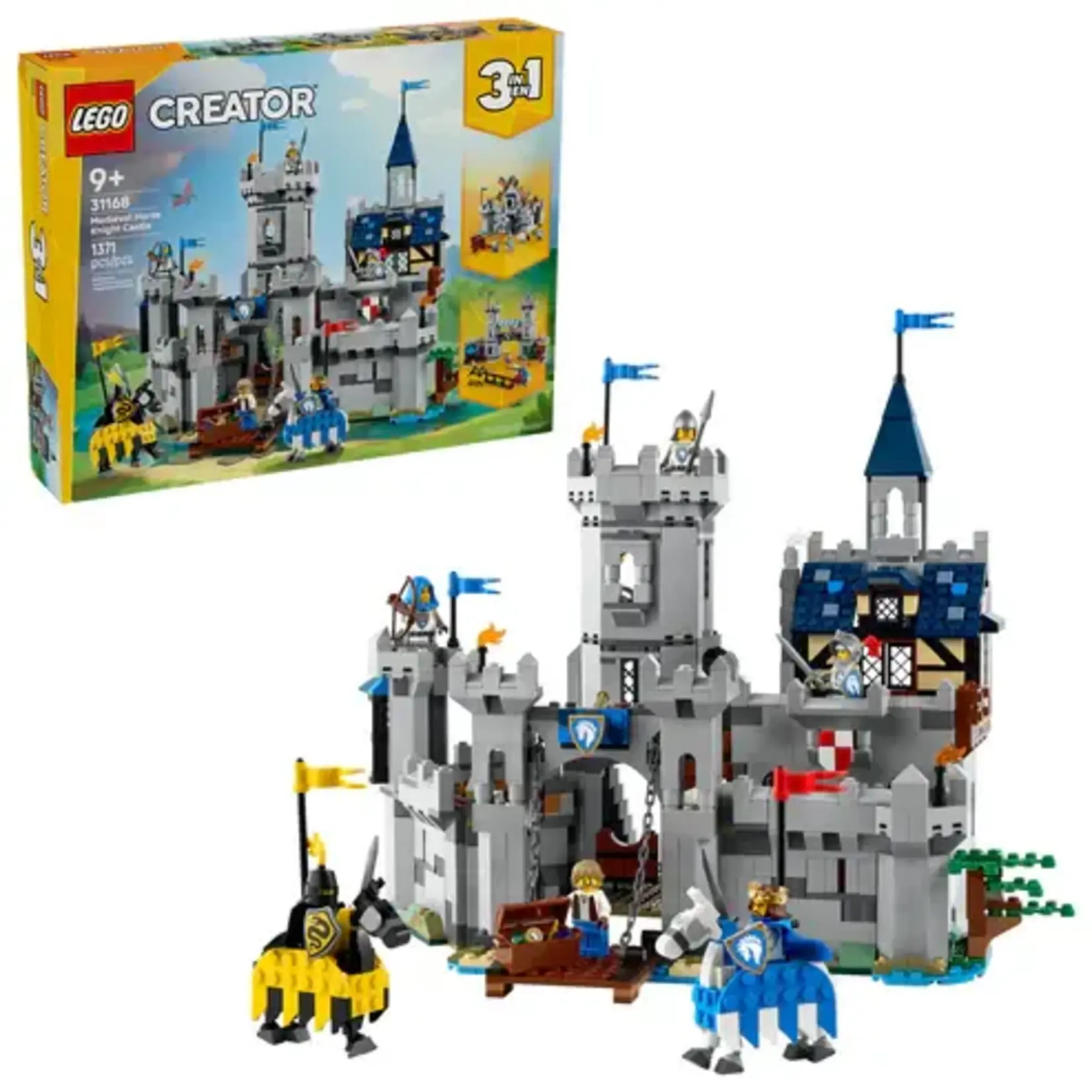 LEGO 31168 LEGO® Creator 3in1 Medieval Horse Knight Castle