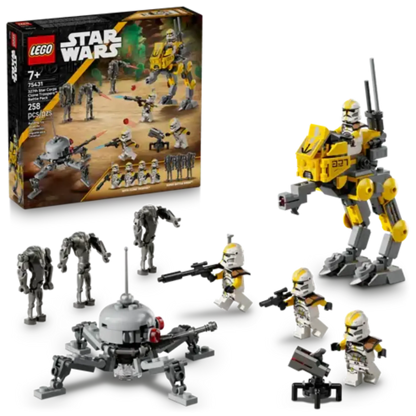 LEGO 75431 LEGO® Star Wars™ 327th Star Corps Clone Troopers™ Battle Pack