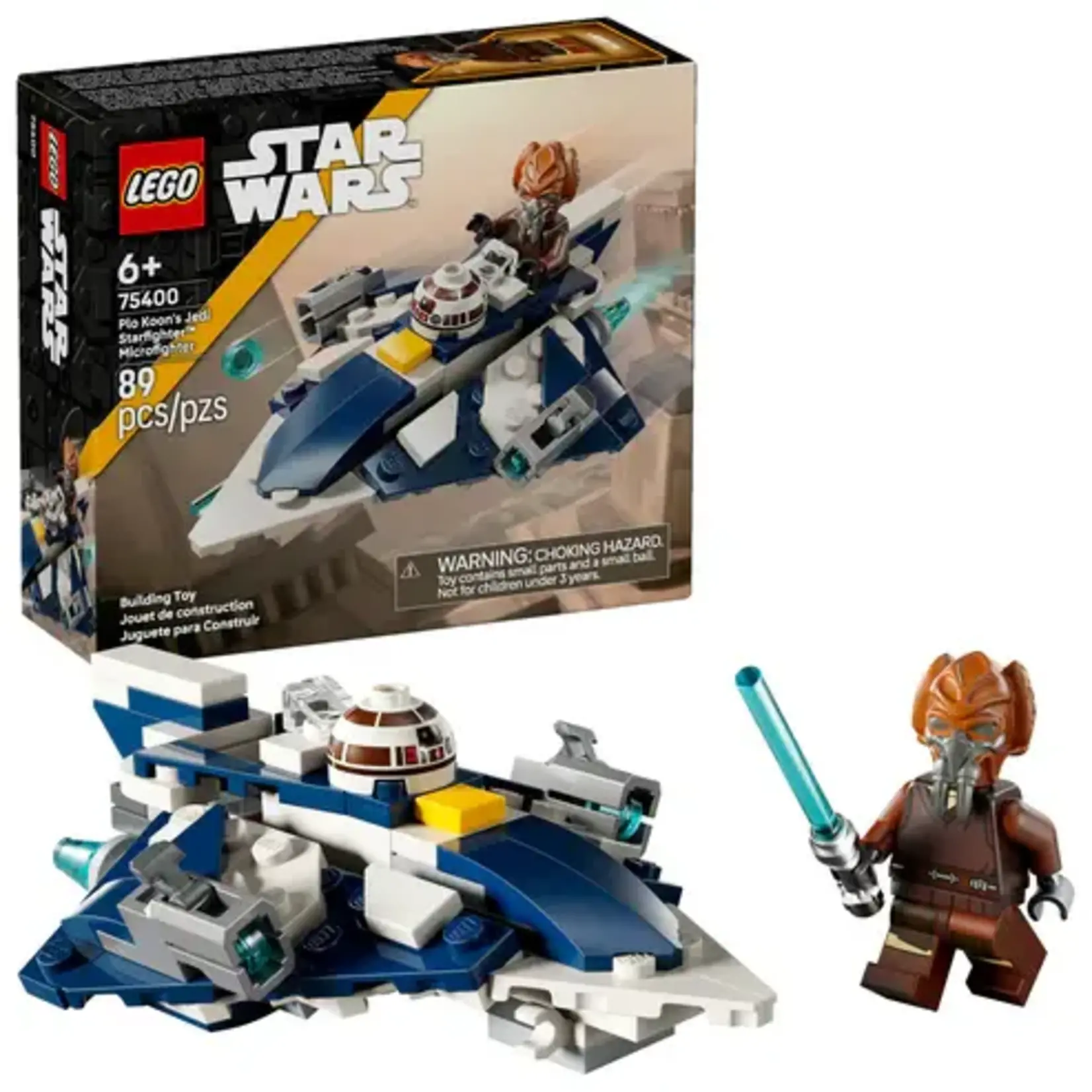 LEGO 75400 LEGO® Star Wars™ Plo Koon’s Jedi Starfighter™ Microfighter