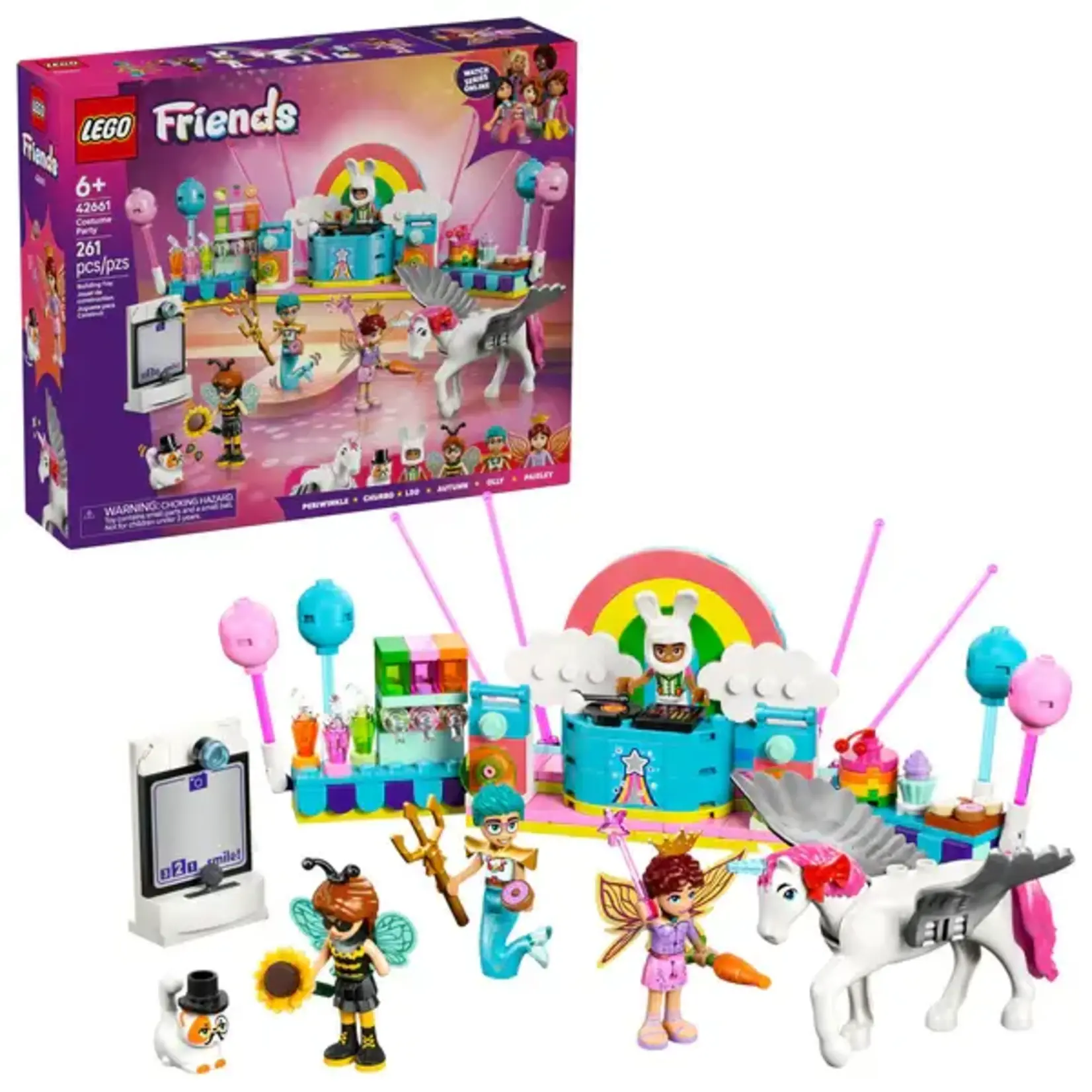 LEGO 42661 LEGO® Friends Costume Party with Unicorn & Fairy