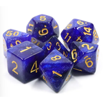 Goblin Dice Blue Galaxy Dice Set
