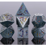 Goblin Dice Unicorn Dagger Metal Dice Set
