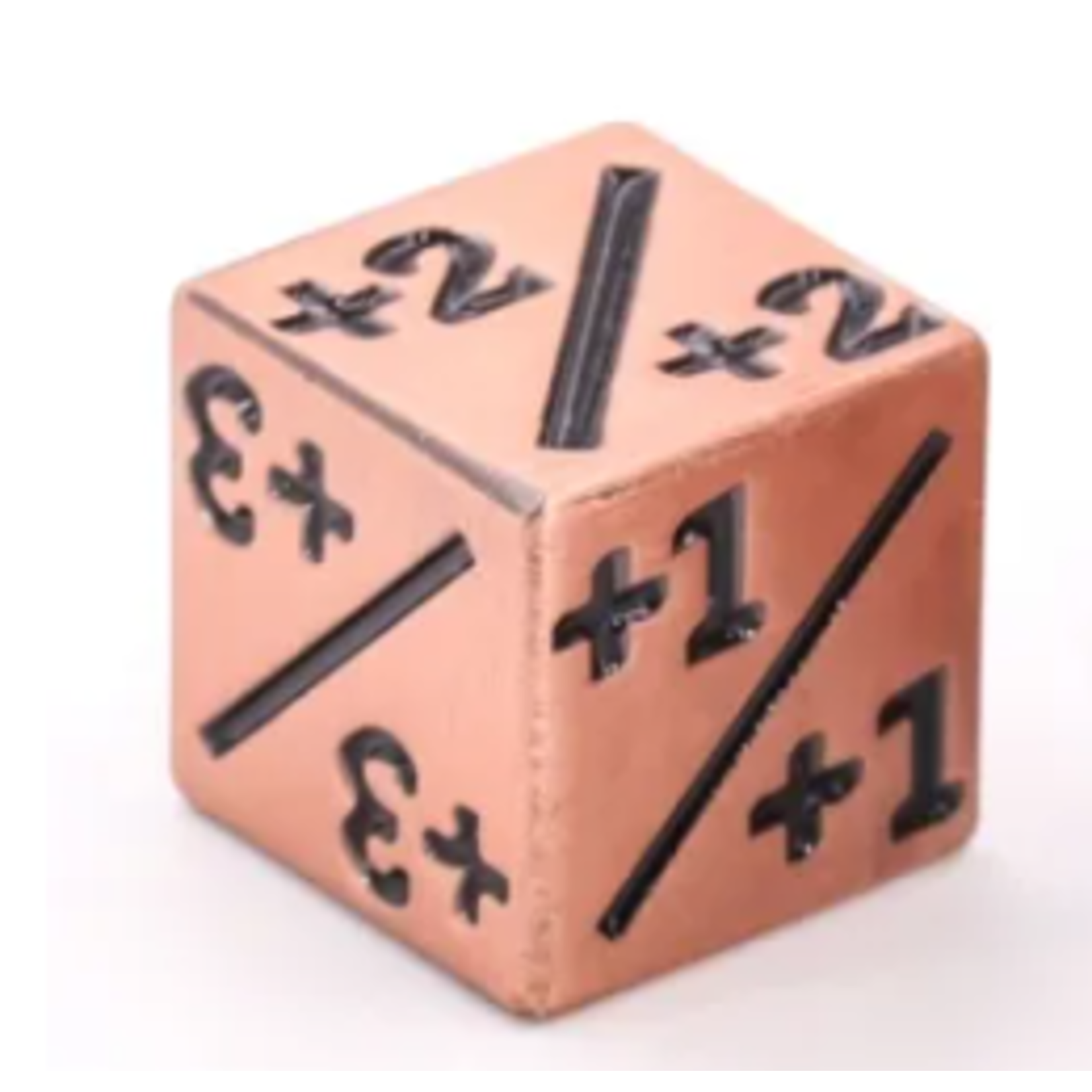 Copper Metal +1/+1 Plus Counter Dice