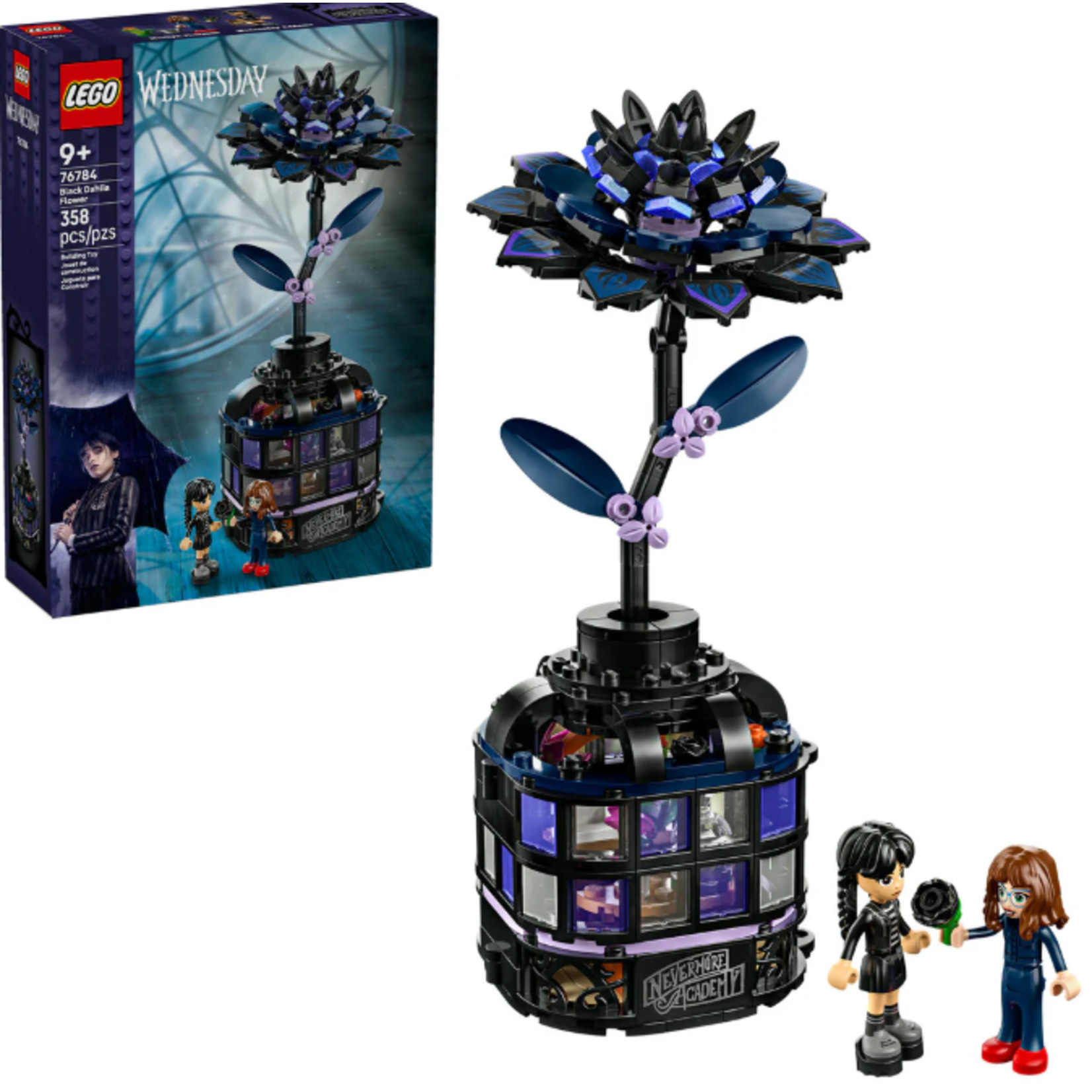 LEGO 76784 LEGO® Wednesday Black Dahlia Flower