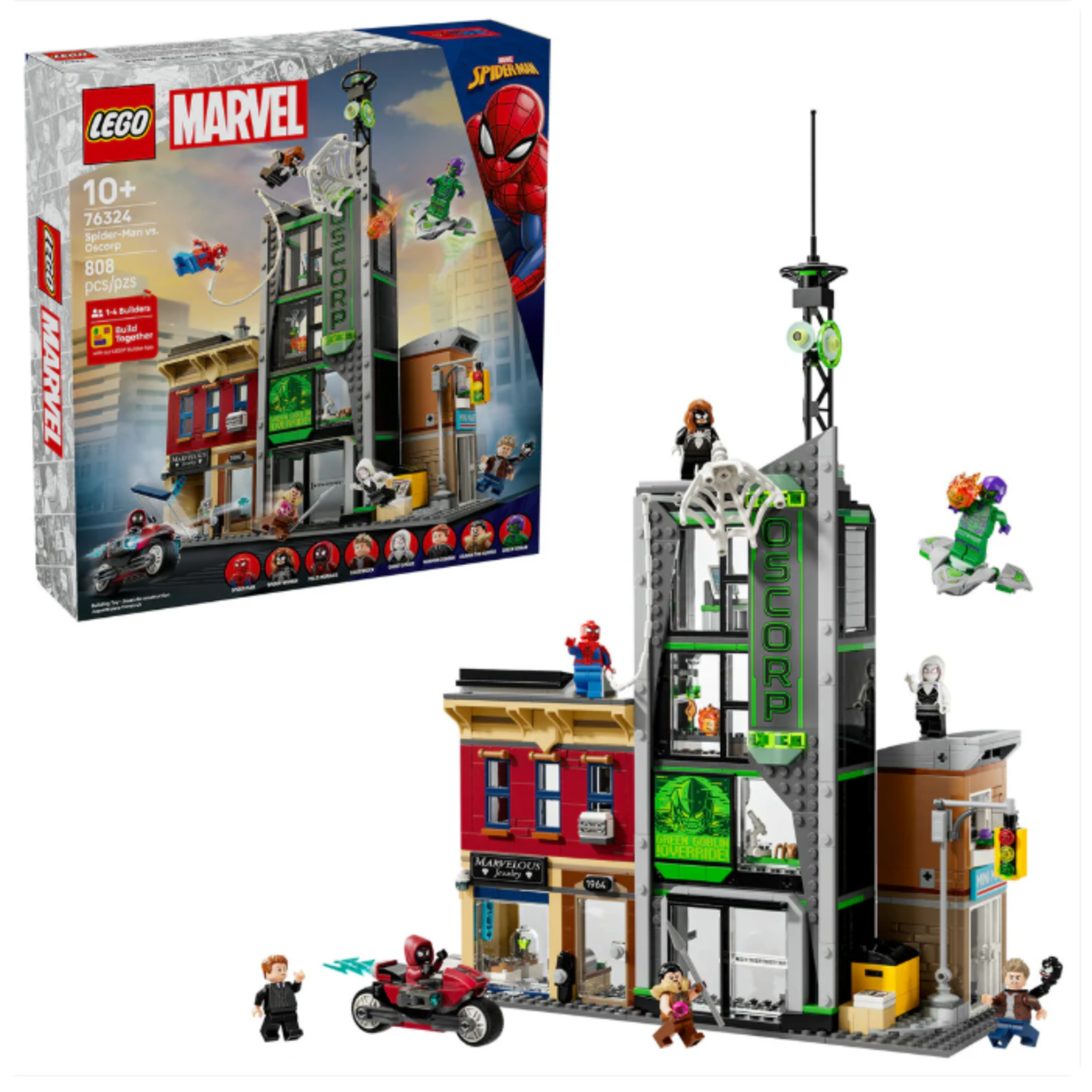 LEGO 76324 LEGO® Marvel Spider-Man vs. Oscorp