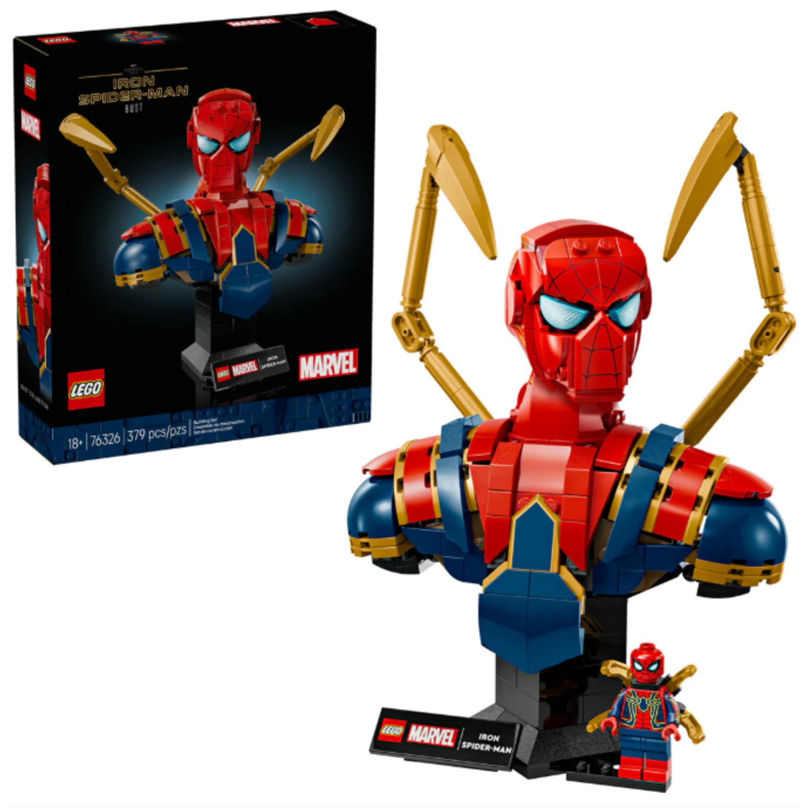 LEGO 76326 LEGO® Marvel Iron Spider-Man Bust