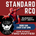 Standard RCQ Sunday Oct 26th