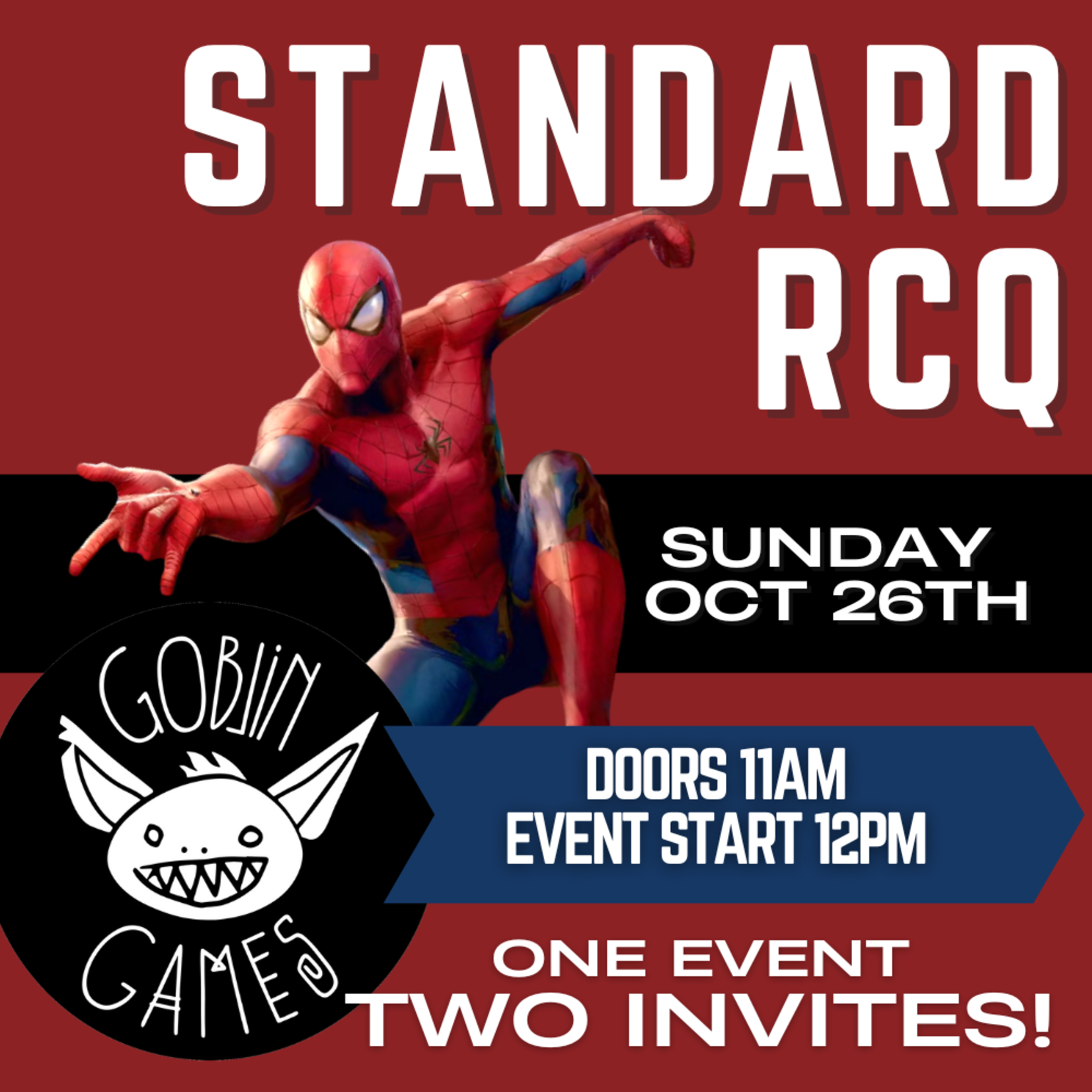 Standard RCQ Sunday Oct 26th