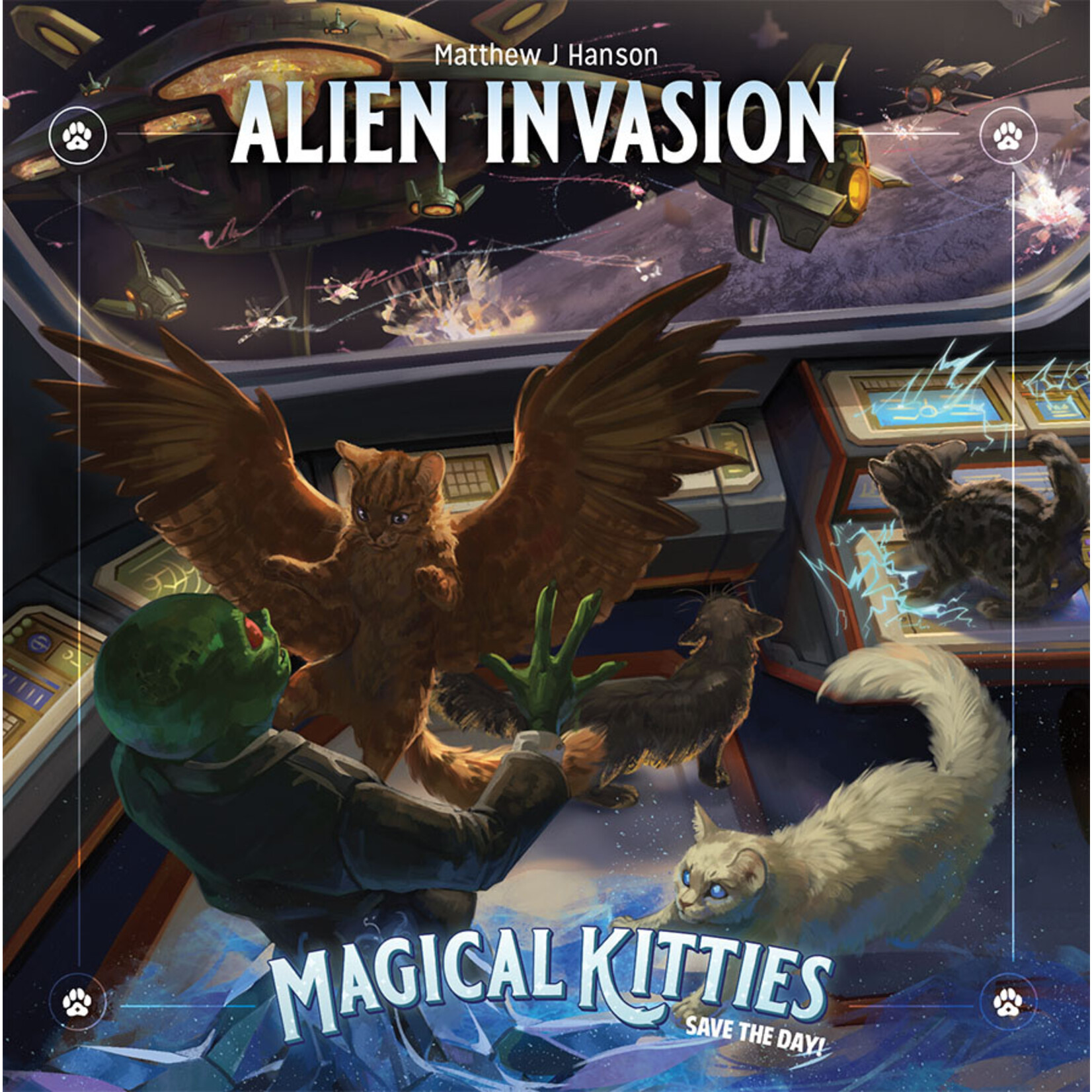 Atlas Games Magical Kitties Save the Day! Alien Invasion