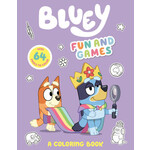 Bluey Fun and Games A Coloring Book