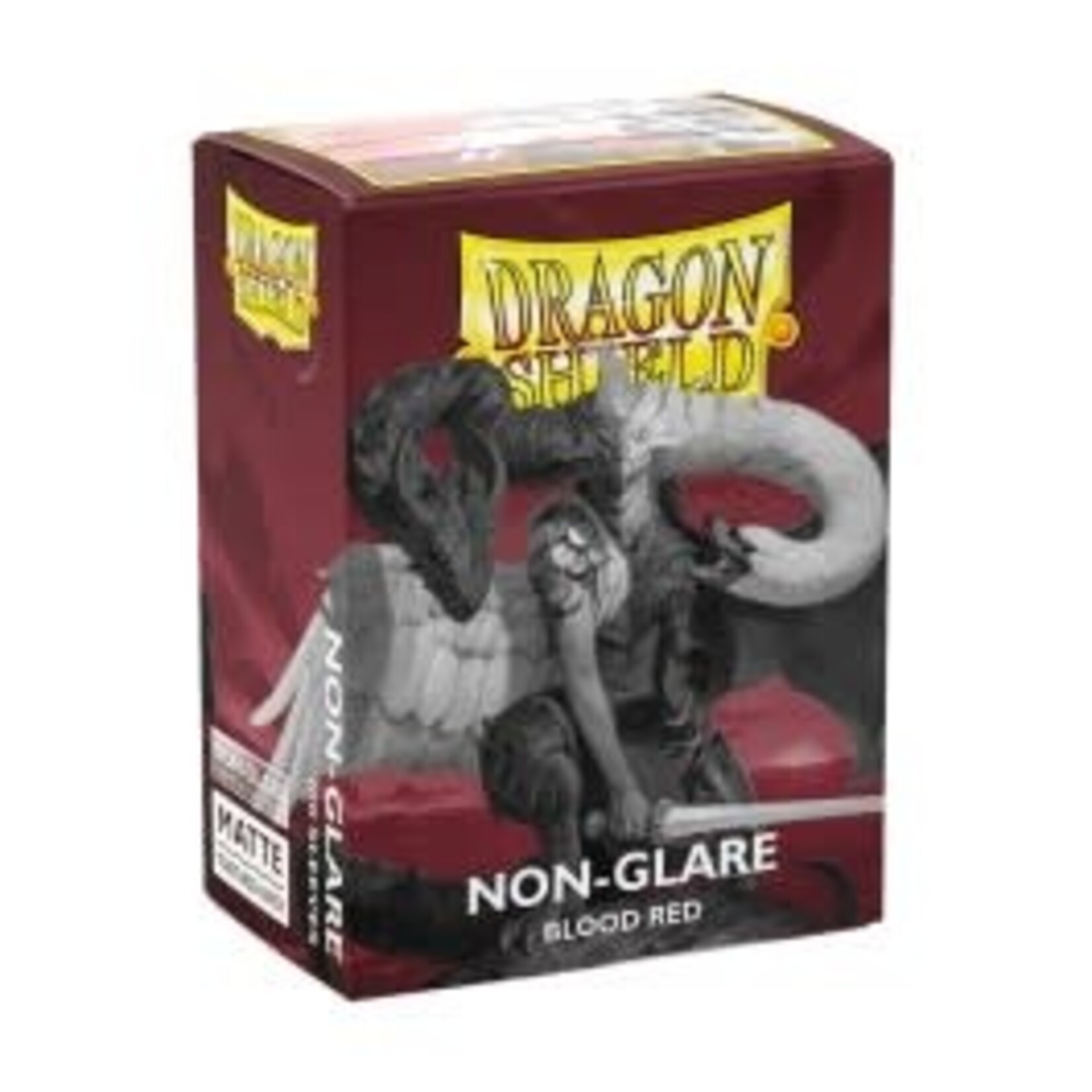 Dragon Shield Dragon Shield 100 Matte Non-Glare Blood Red