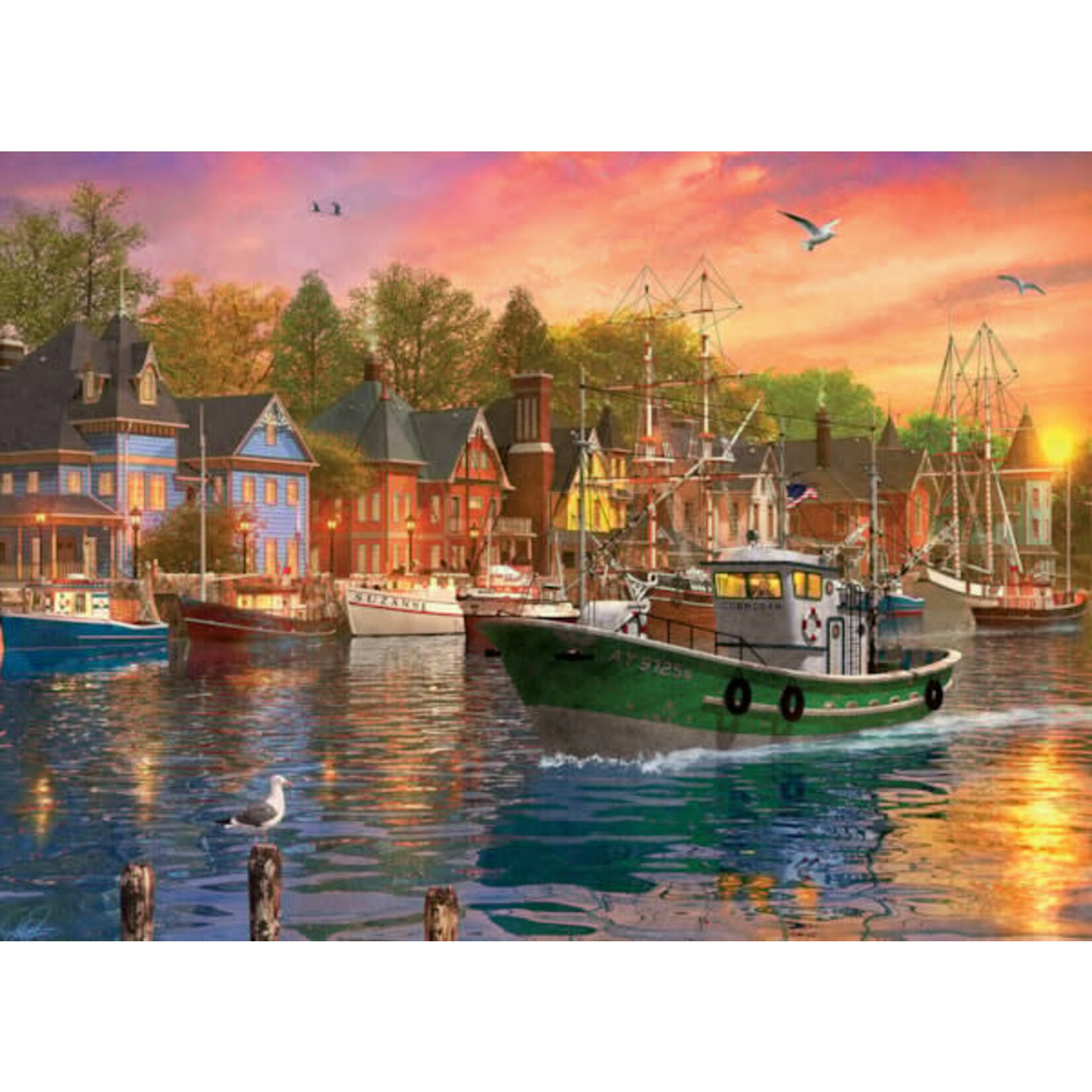 Eurographics Harbor Sunset