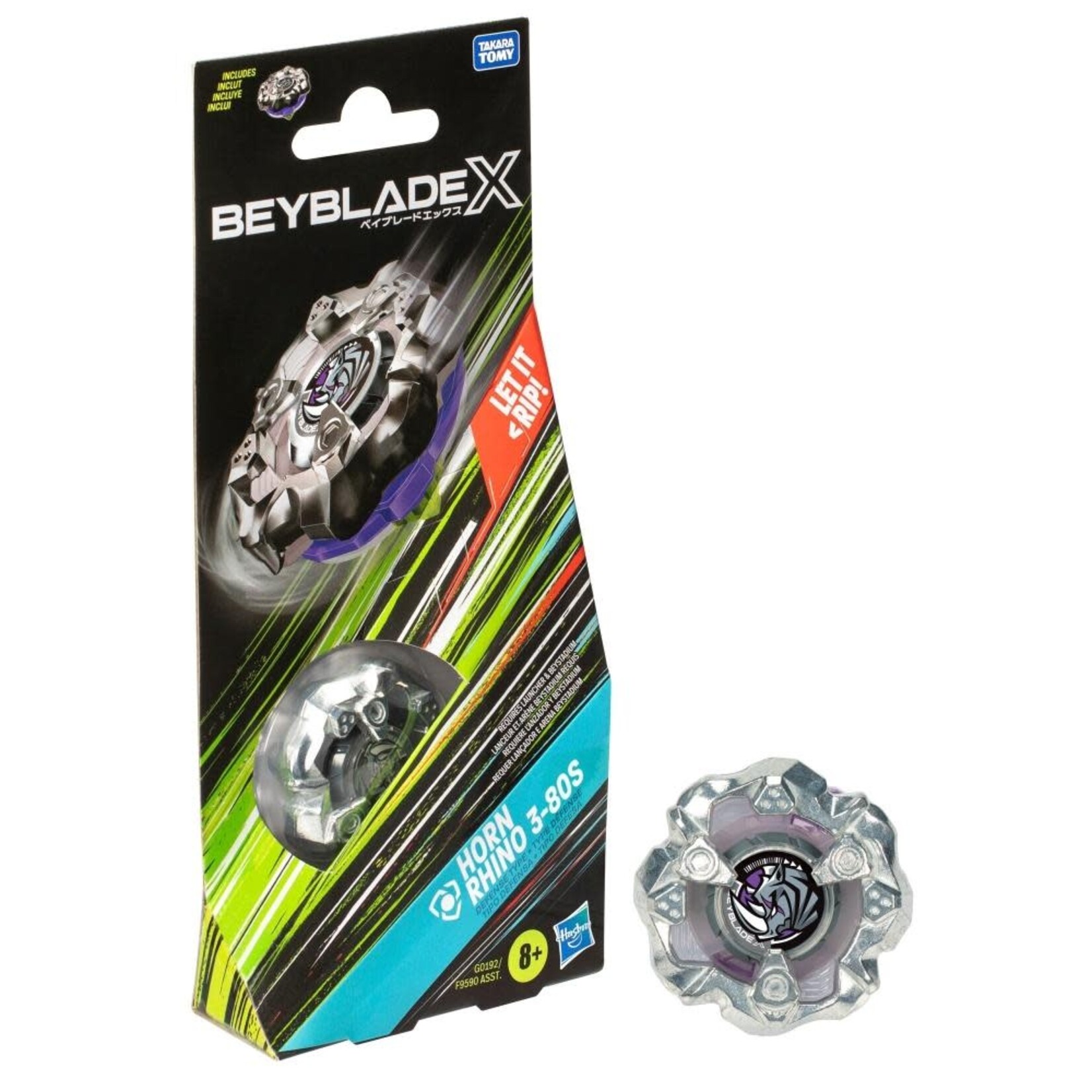 Hasbro Beyblade X Savage Bear 3-60S Defense Type Top