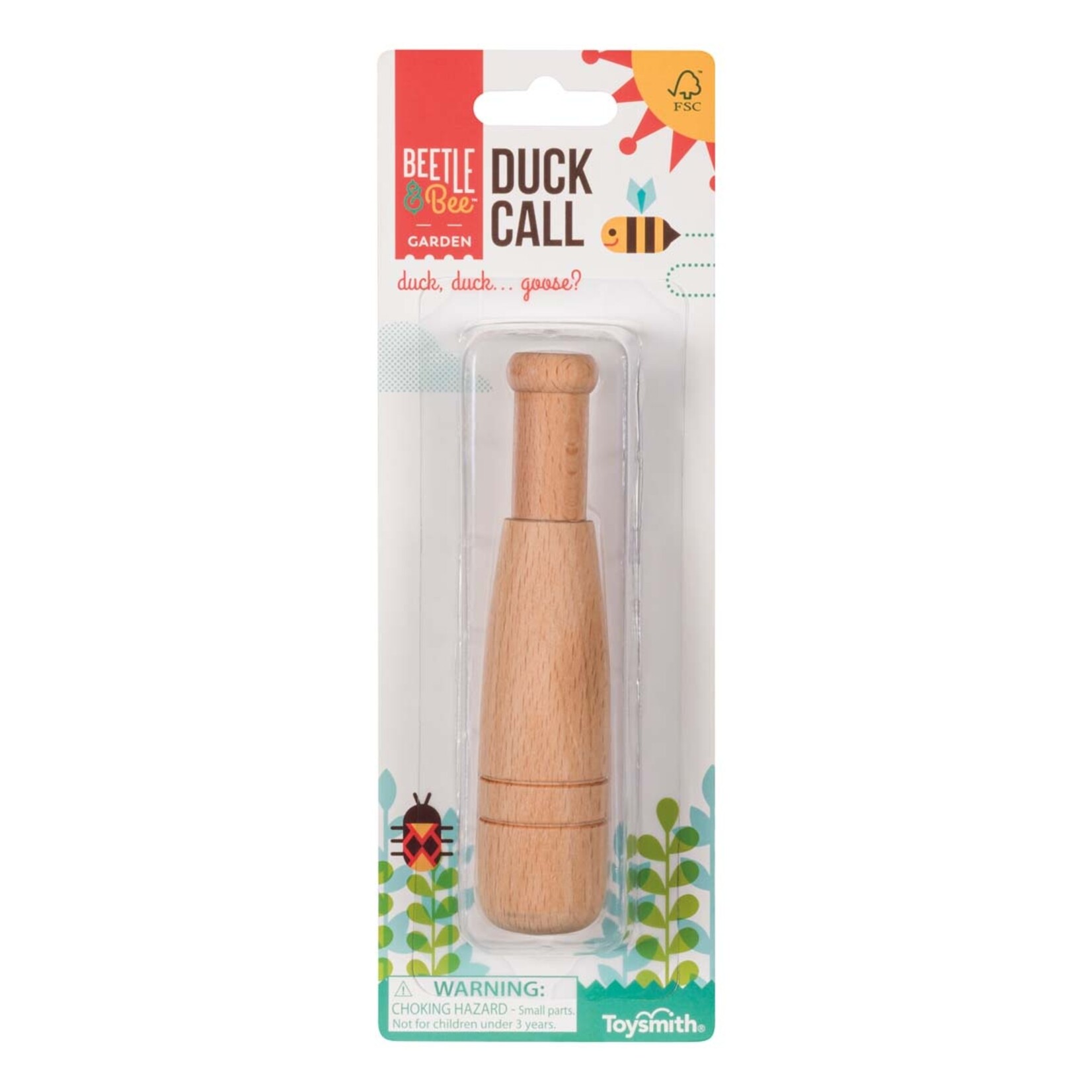 Toysmith Beetle & Bee Garden Duck Call