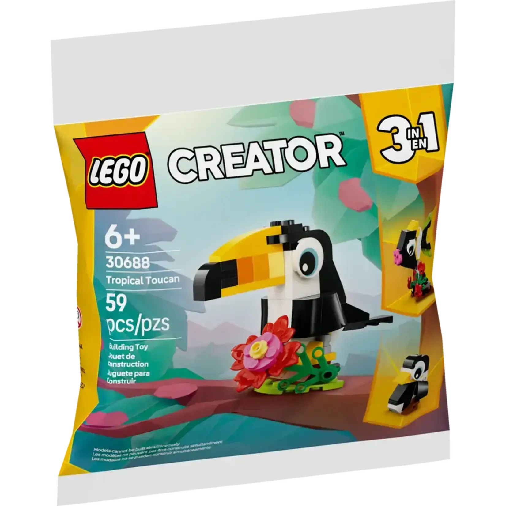 LEGO 30688 LEGO Creator 3 in 1 Tropical Toucan
