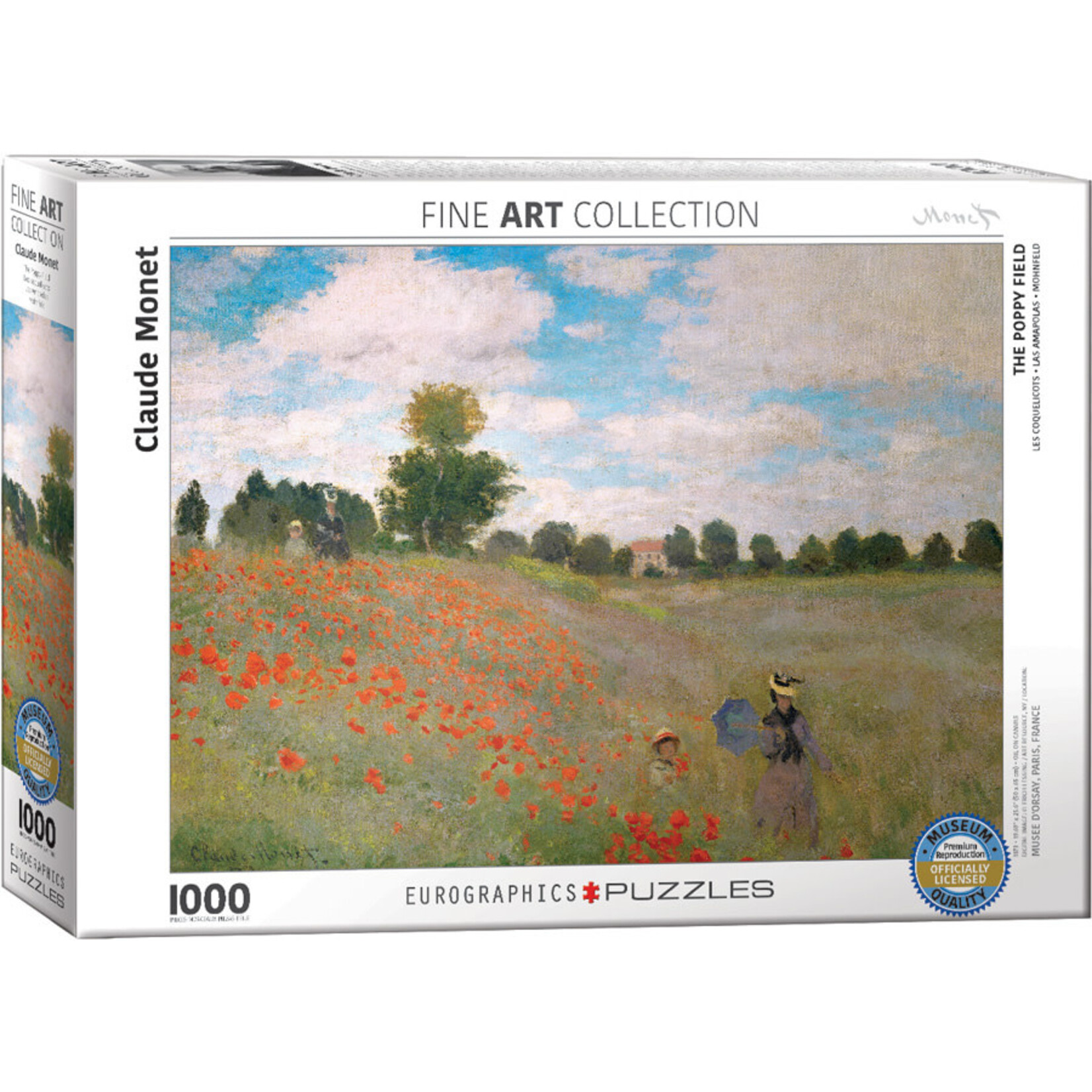 Eurographics The Poppy Field - Monet