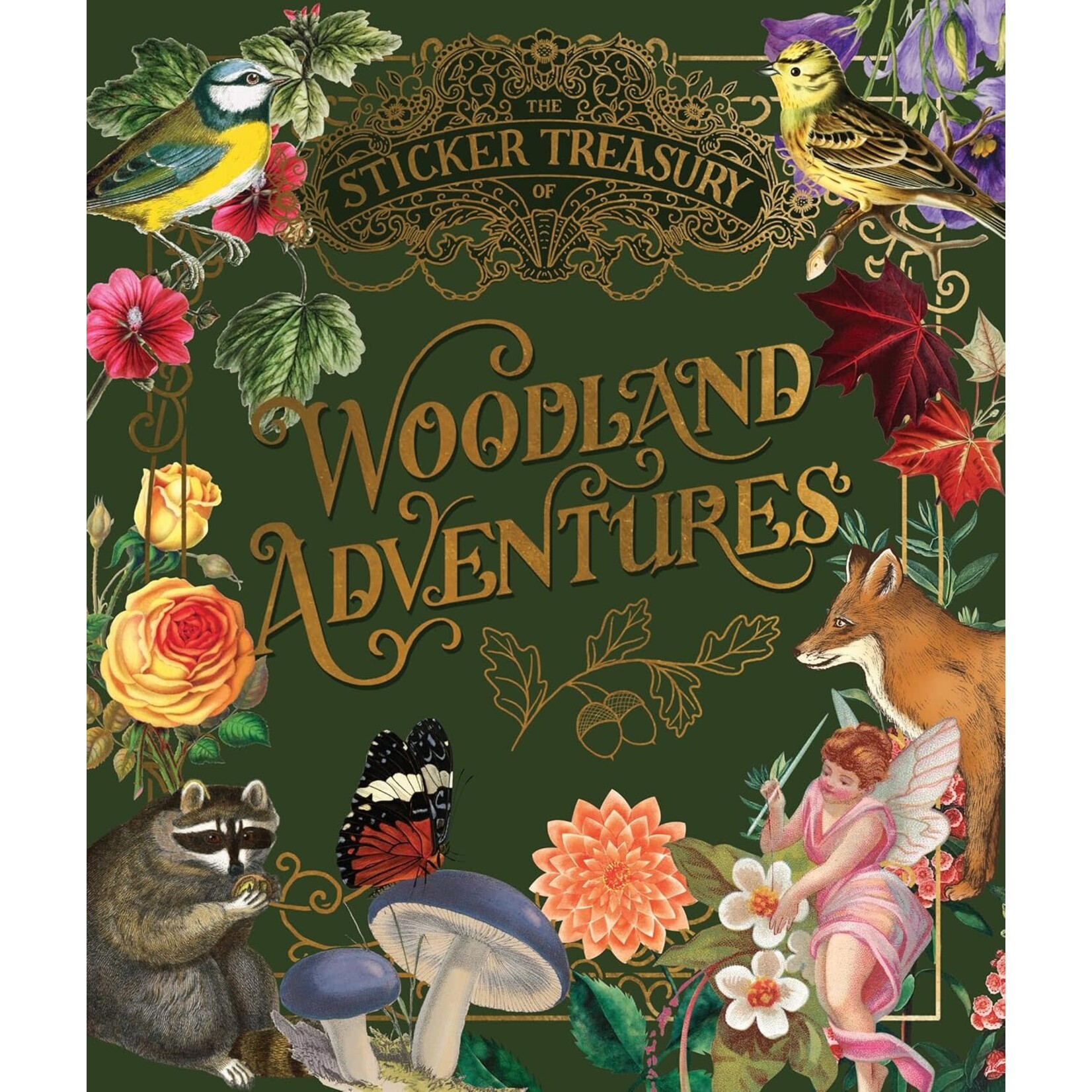 Sticker Treasury of Woodland Adventures