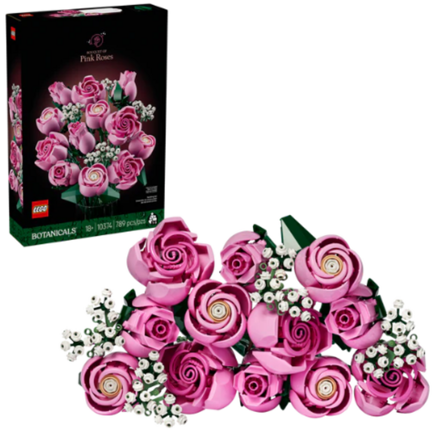 LEGO 10374 LEGO® Botanicals Bouquet of Pink Roses