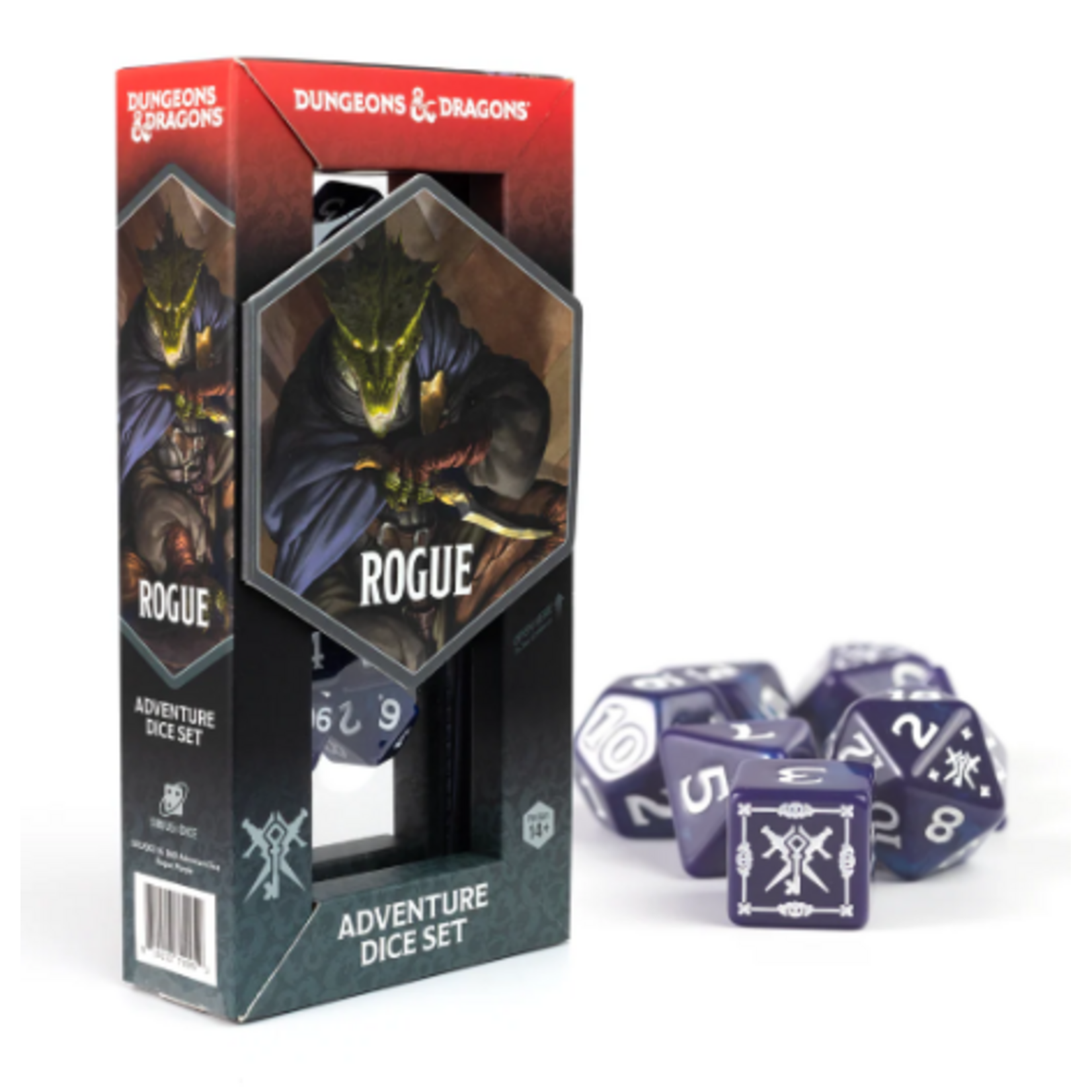 Sirius D&D Dice Set Purple Rogue