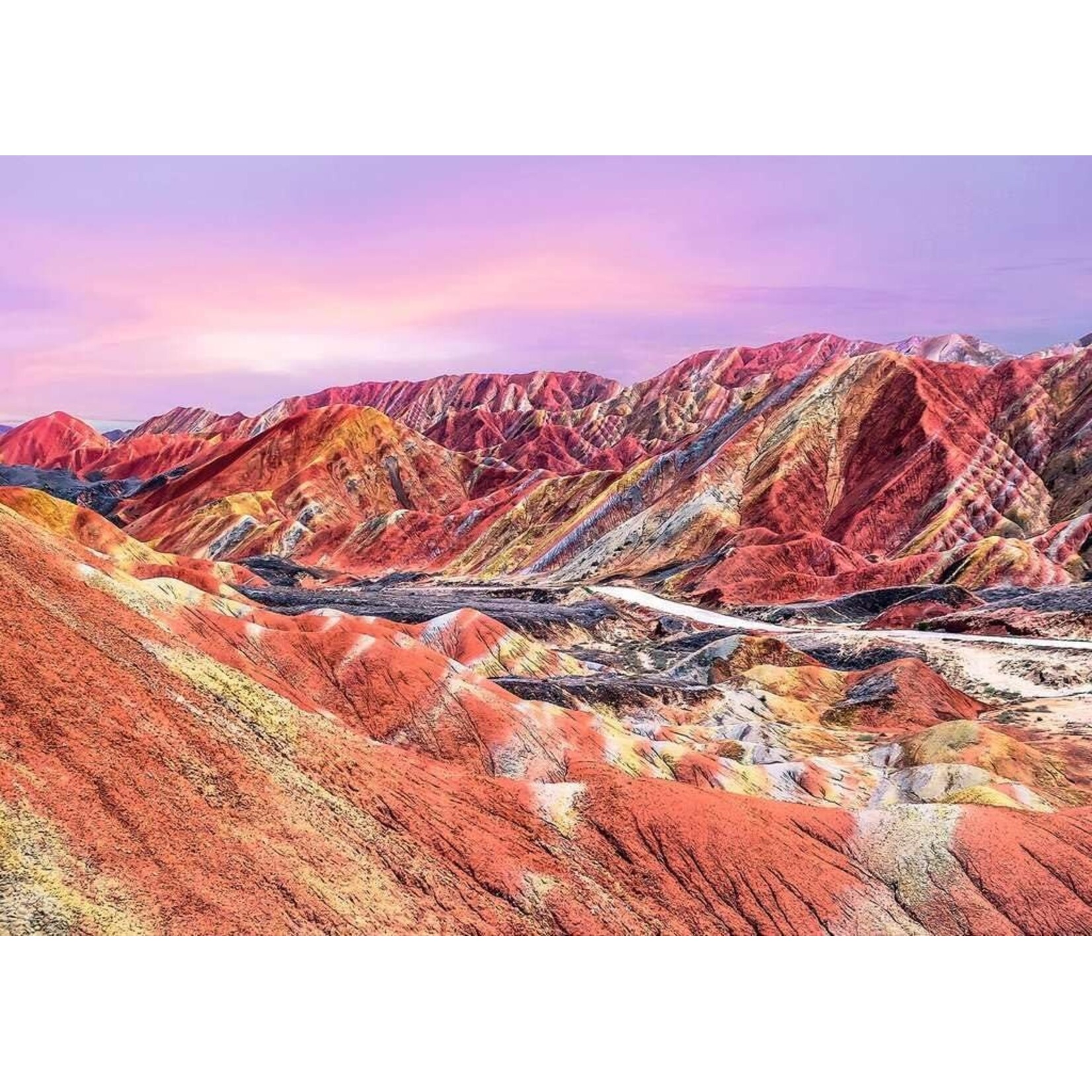 Ravensburger Beautiful Mountains Rainbow Mountains, China