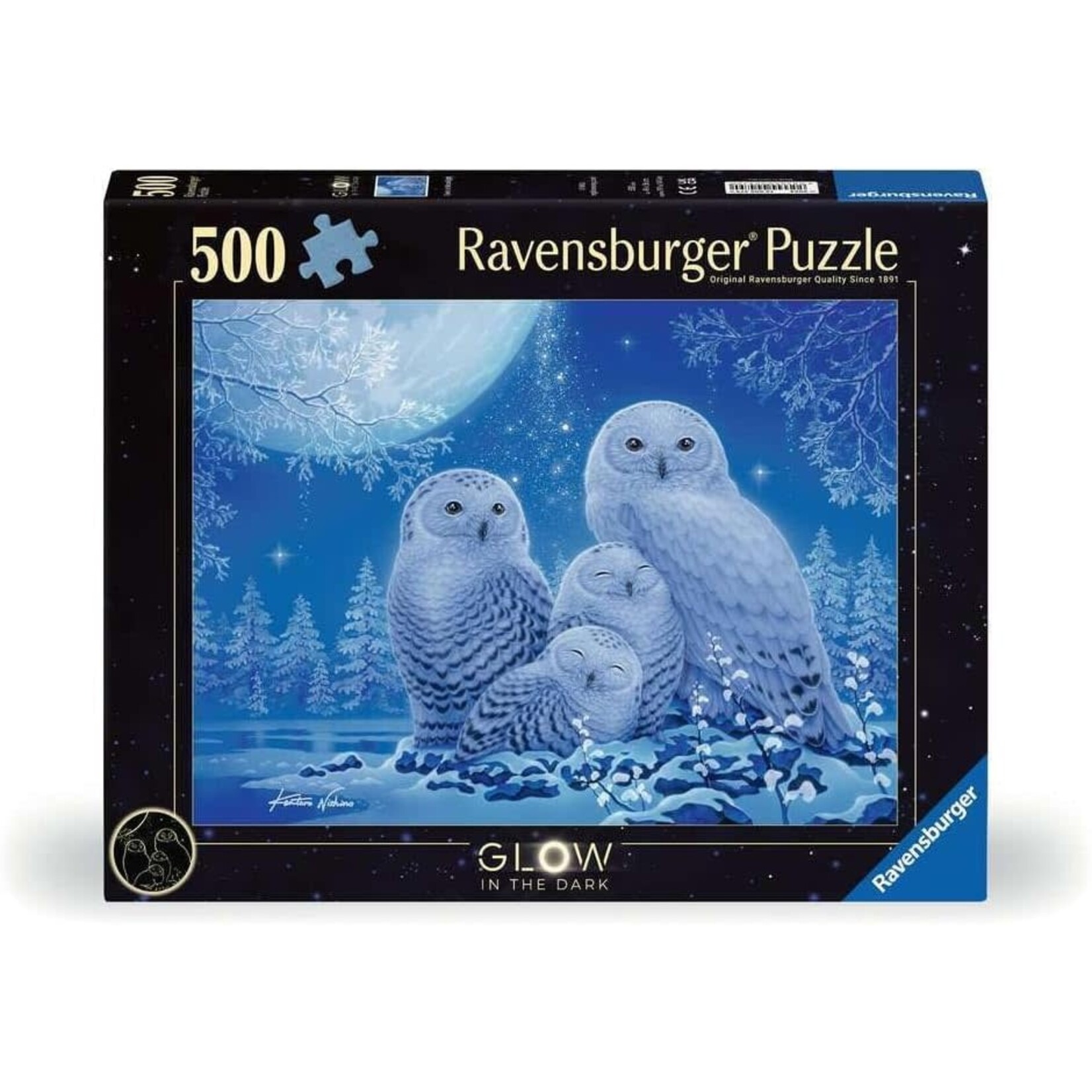Ravensburger Glow in the Dark Owls in the Moonlight