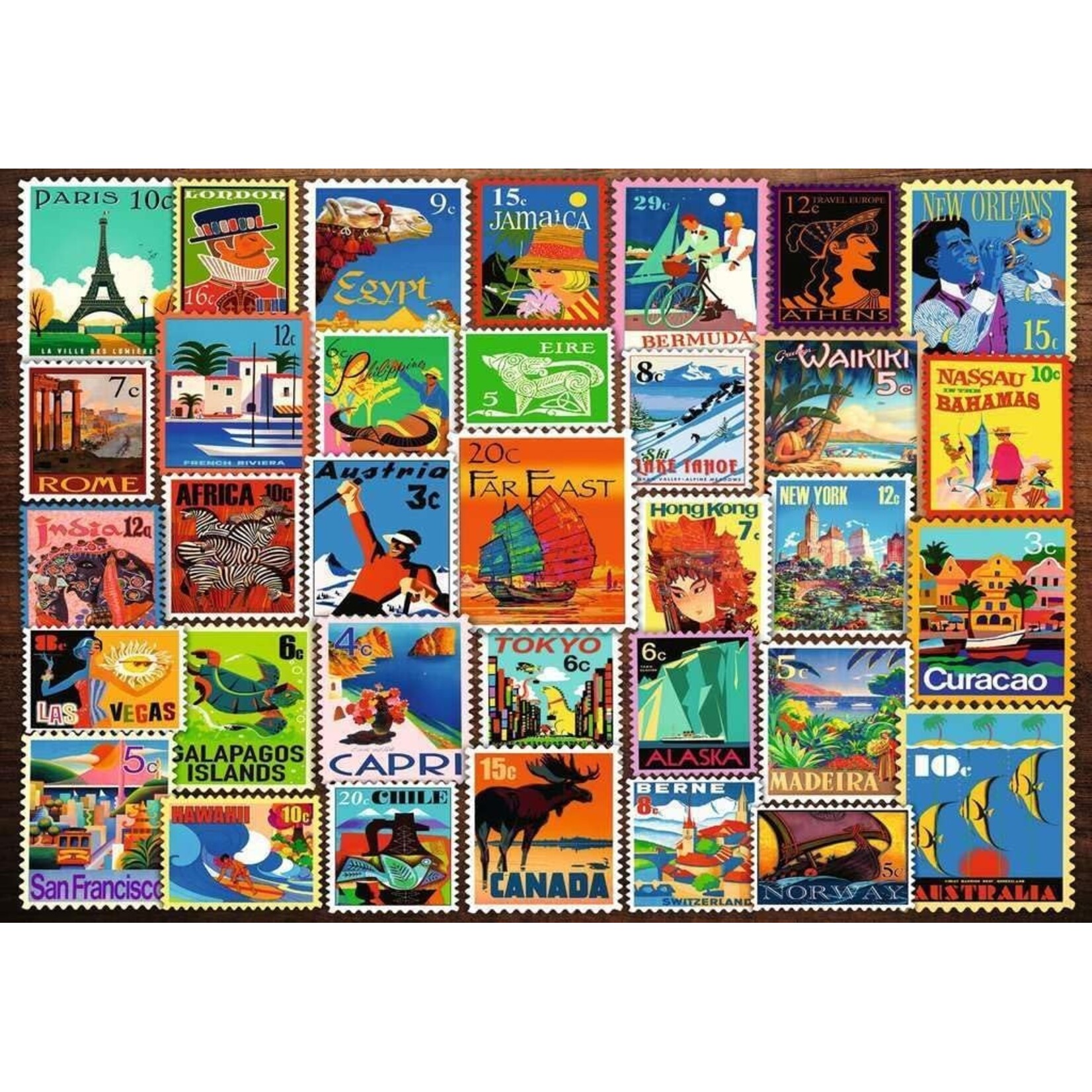 Ravensburger Travel Stamps