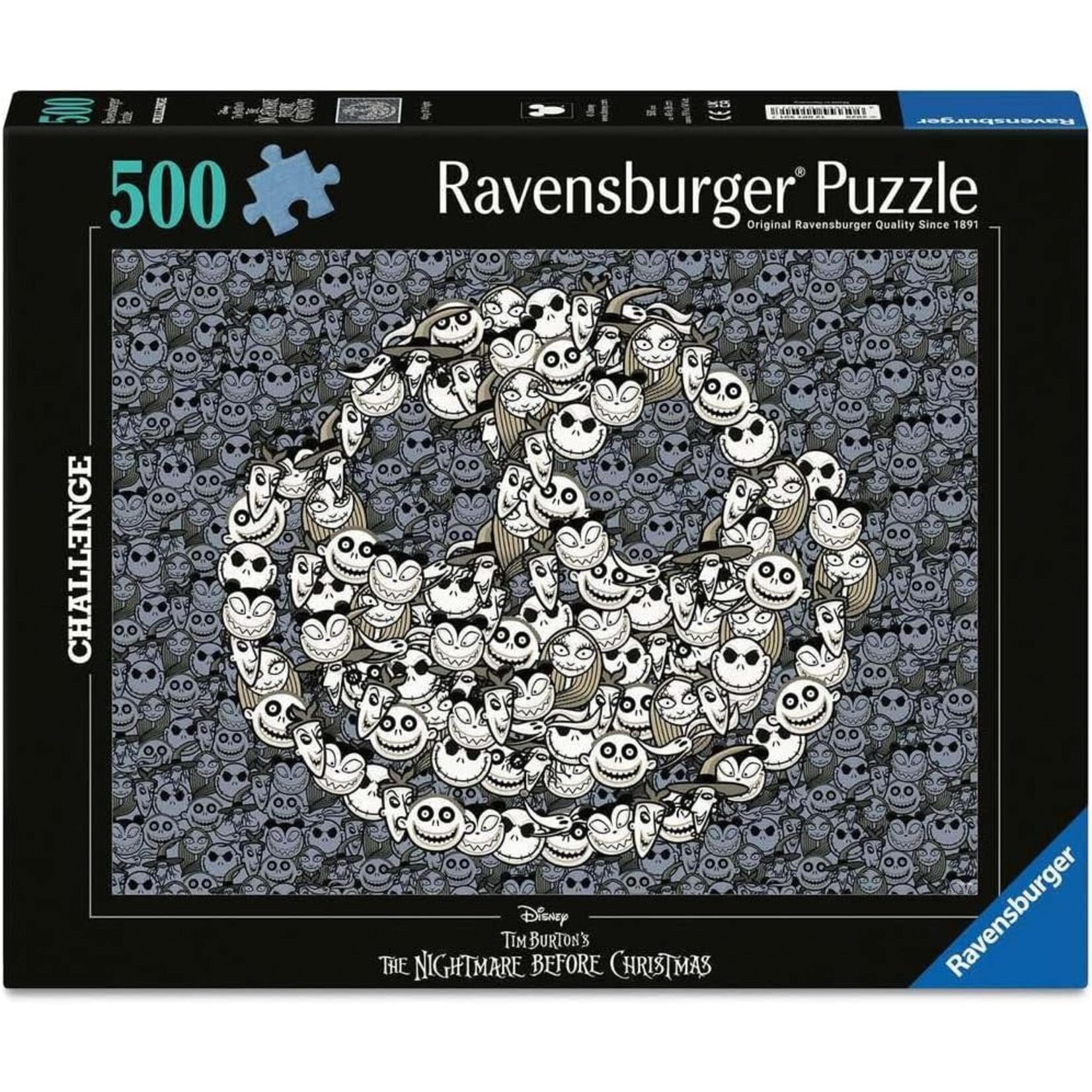 Ravensburger Nightmare Before Christmas King Of Fright Challenge