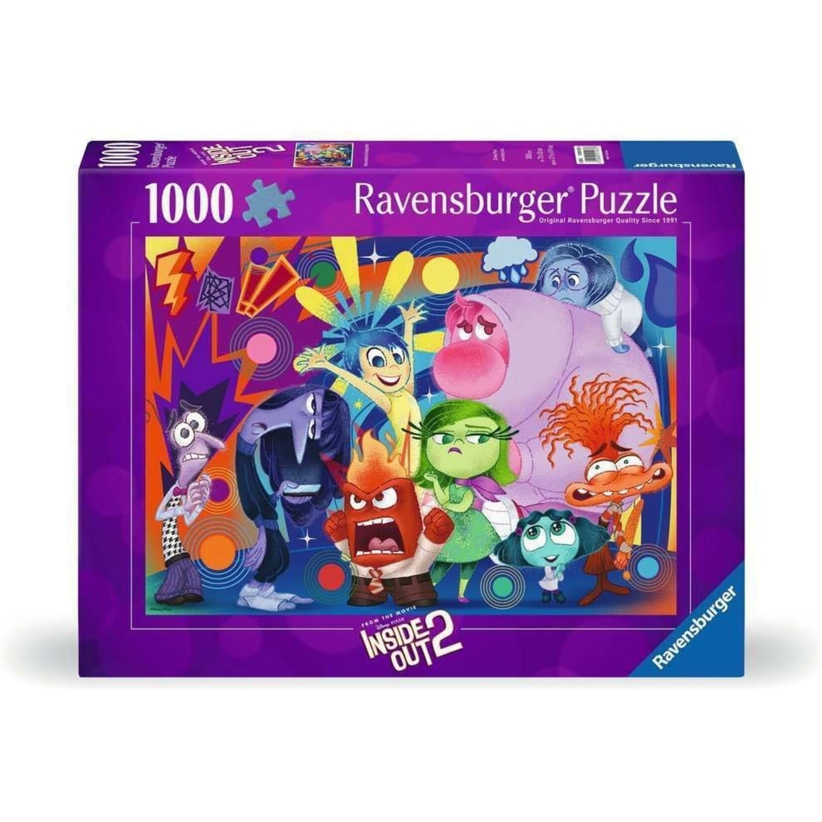 Ravensburger Disney Inside Out 2 New Emotions at Headquarters