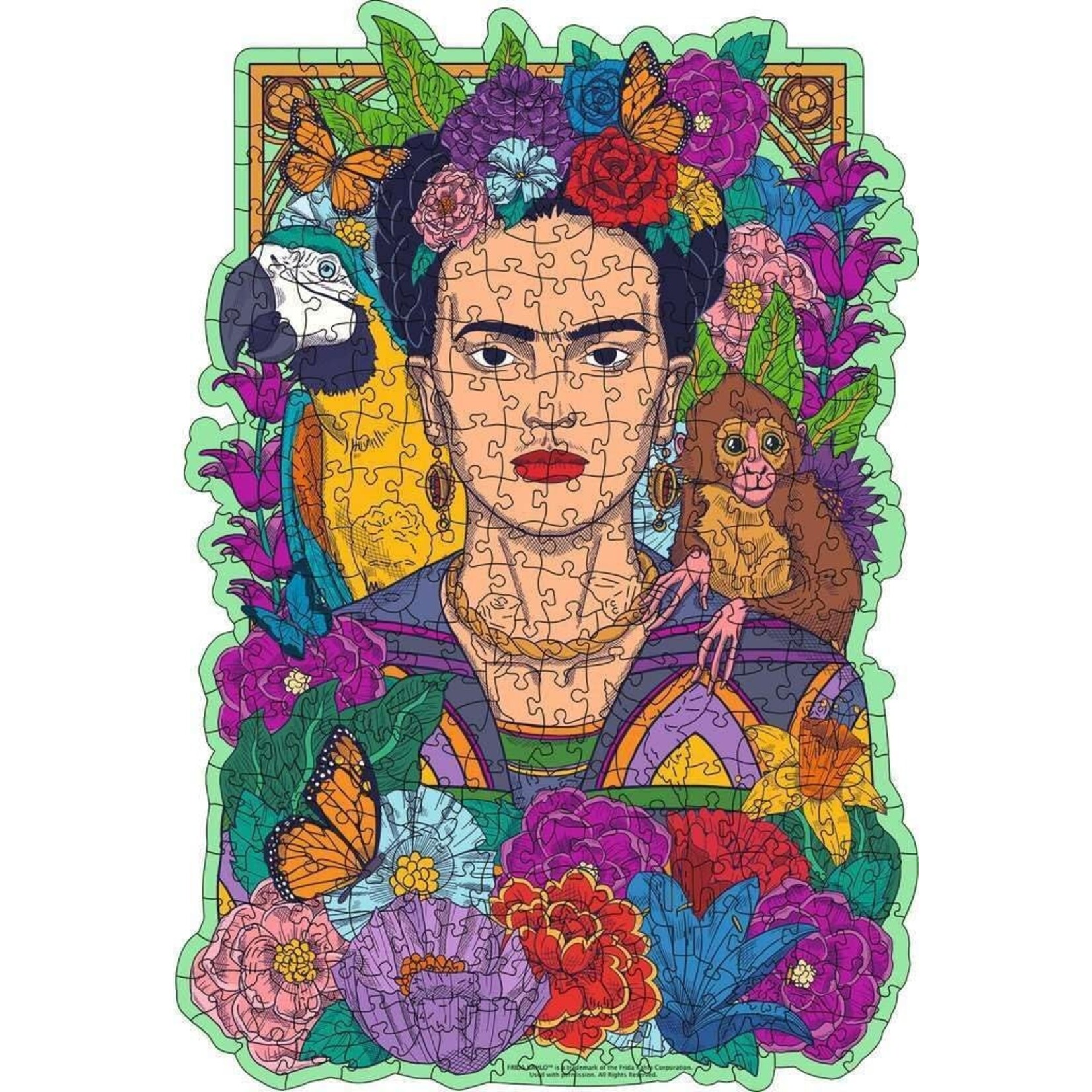 Ravensburger Frida Kahlo Wooden Puzzle