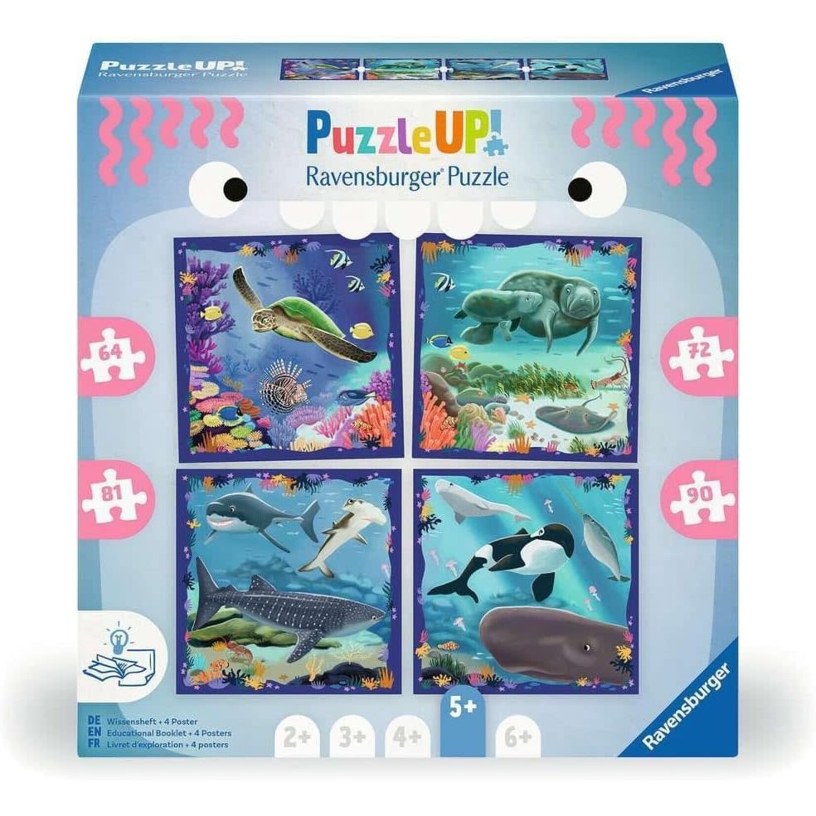 Ravensburger Puzzle Up Ocean Life