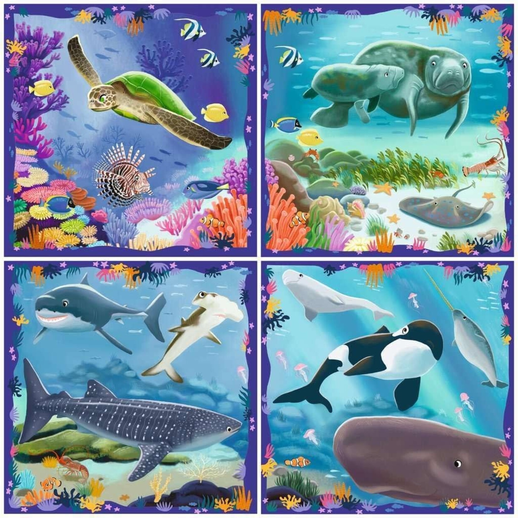Ravensburger Puzzle Up Ocean Life