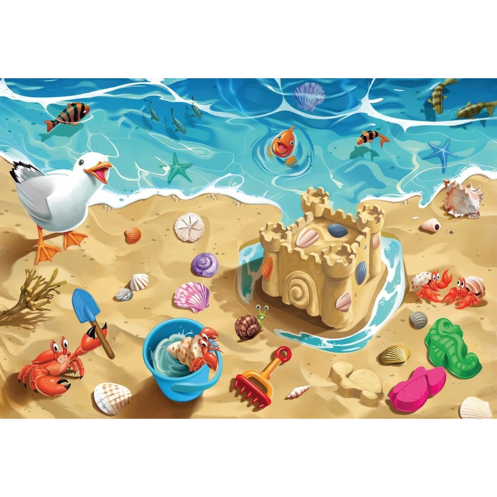 Ravensburger Fun at the Beach Floor Puzzle