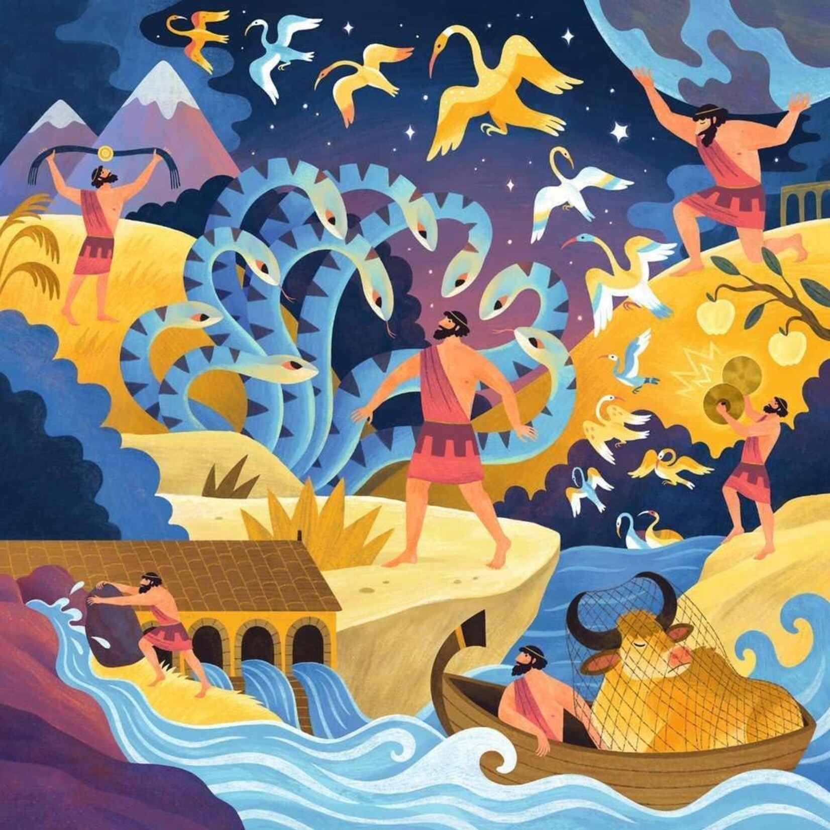 Ravensburger Greek Mythology Twelve Labors of Hercules