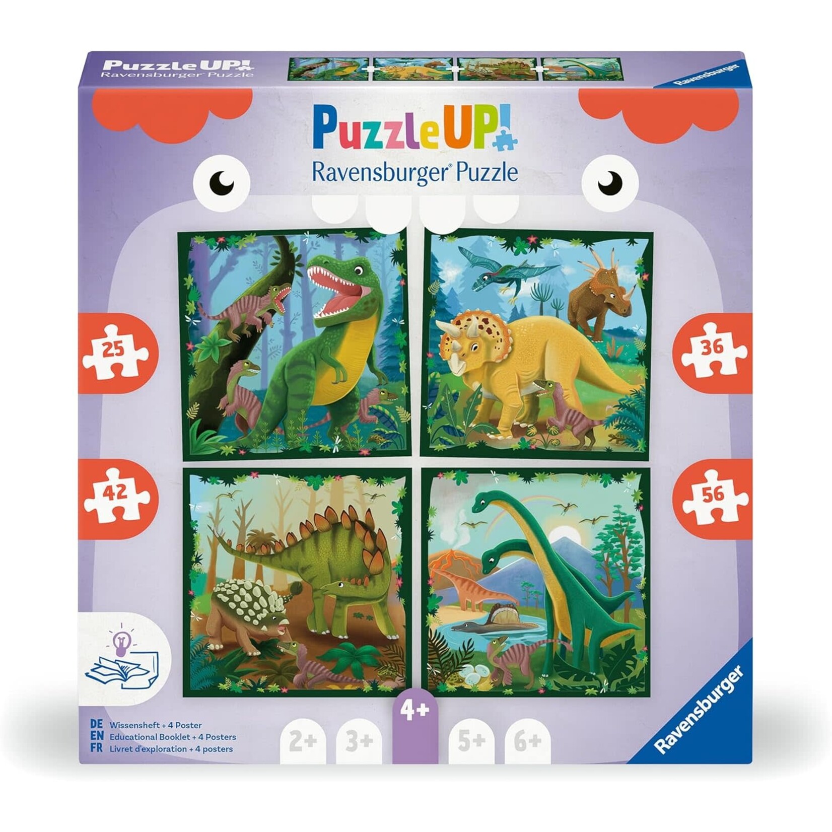 Ravensburger Puzzle Up Dinosaurs