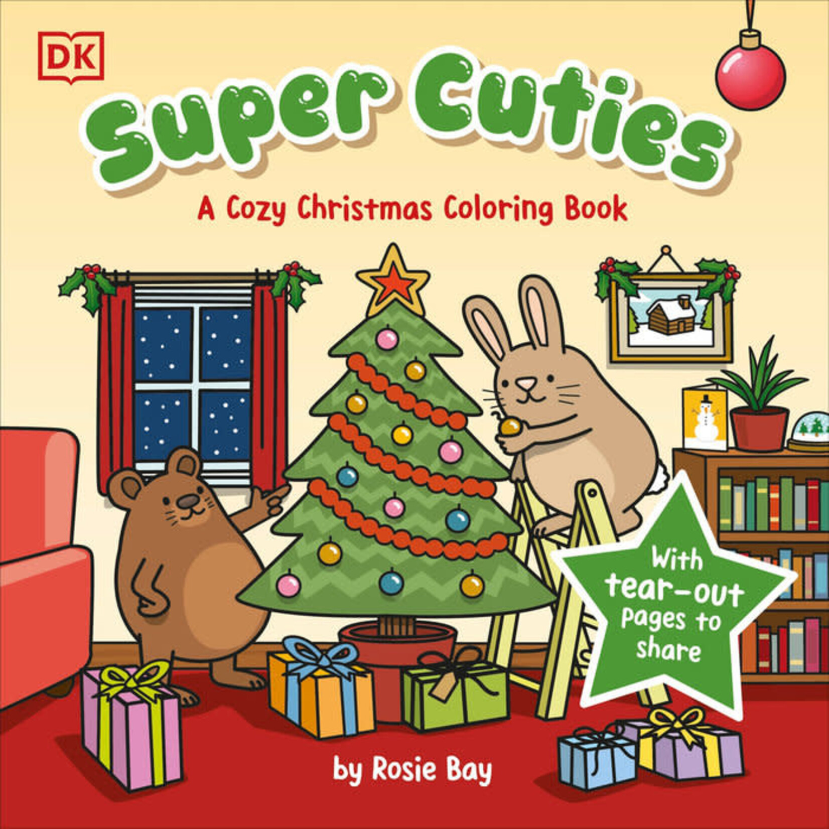 Super Cuties A Cozy Christmas Coloring Book
