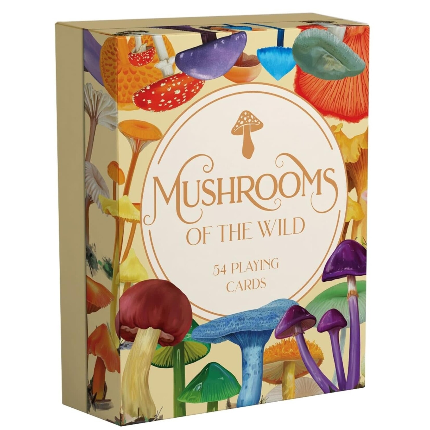 Mushrooms of the Wild Playing Cards