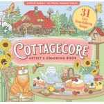 Cottagecore Adult Coloring Book