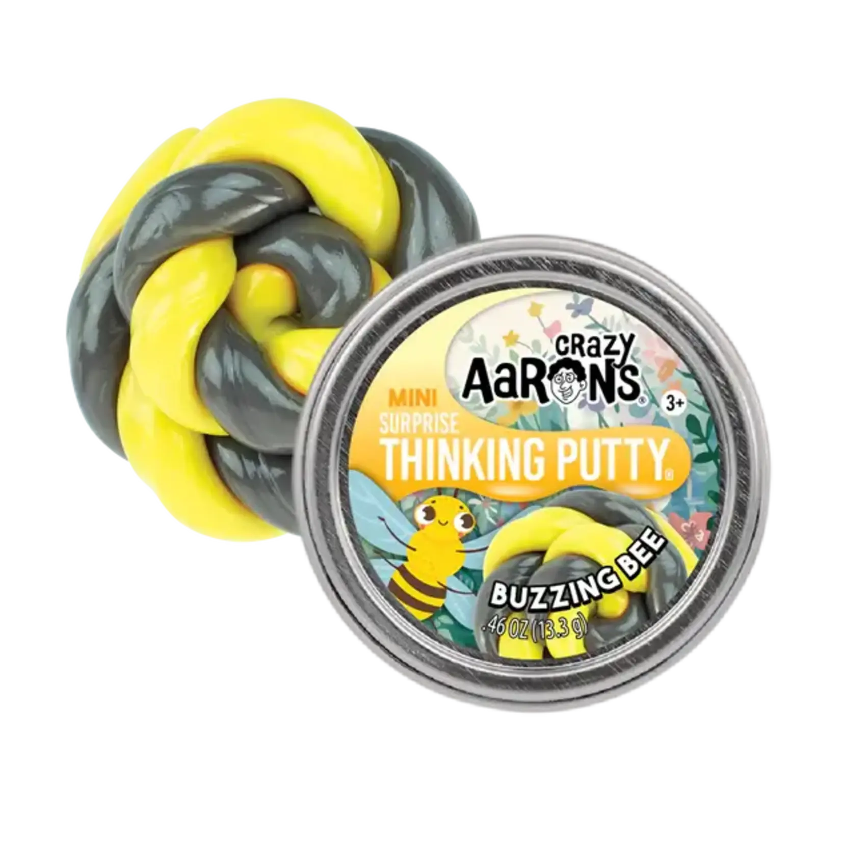 Crazy Aaron's Thinking Putty Mini Buzzing Bee Thinking Putty