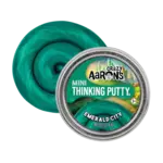 Crazy Aaron's Thinking Putty Mini Emerald City Thinking Putty