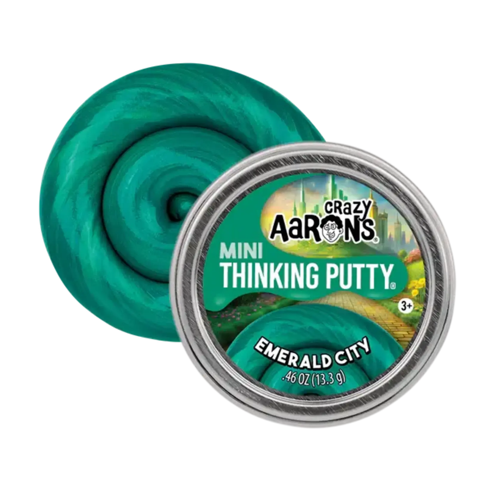 Crazy Aaron's Thinking Putty Mini Emerald City Thinking Putty