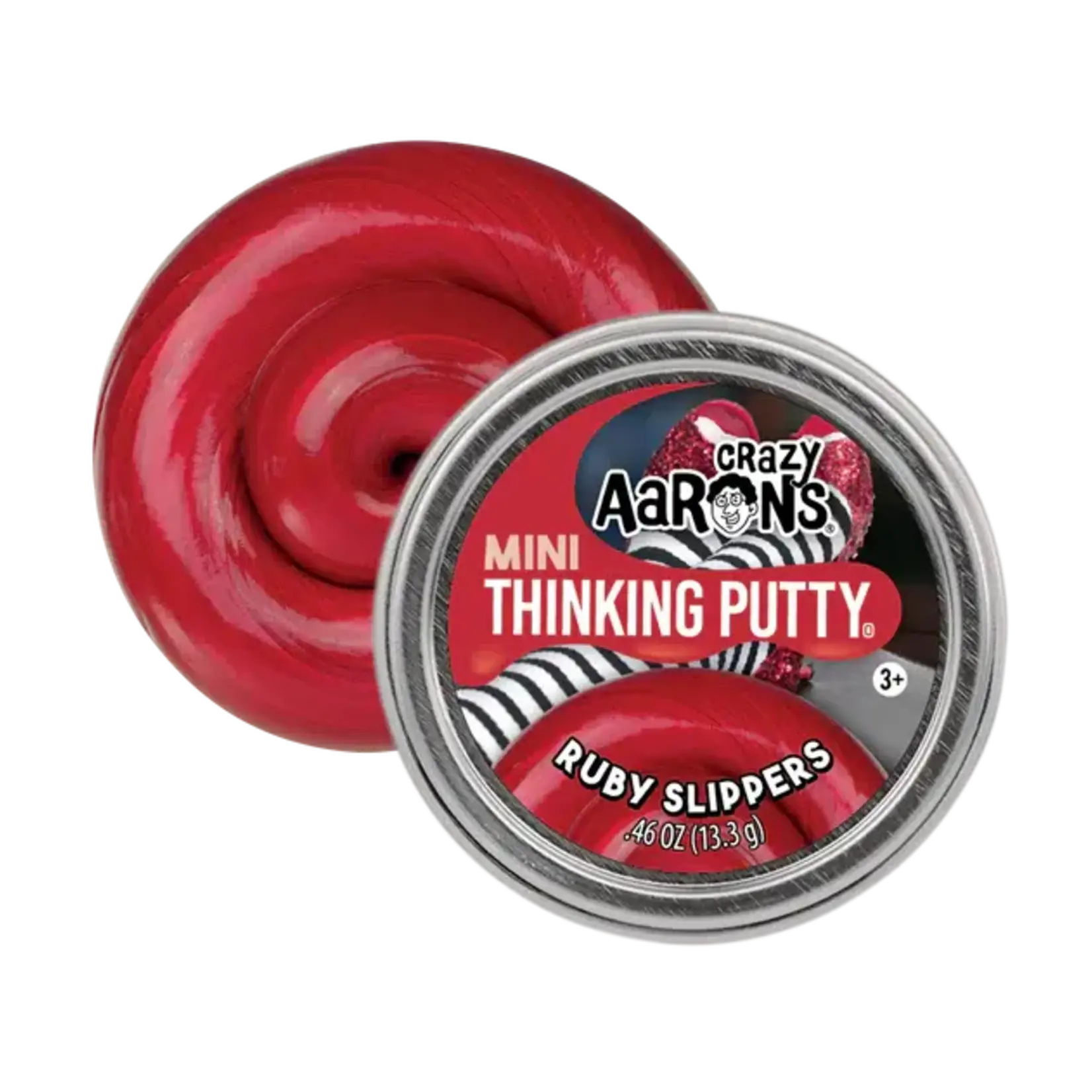 Crazy Aaron's Thinking Putty Mini Ruby Slippers Thinking Putty