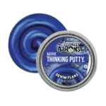 Crazy Aaron's Thinking Putty Mini Denim Flare Thinking Putty
