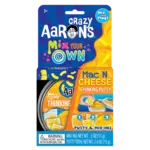 Crazy Aaron's Thinking Putty Mac & Cheese Mix It Thinking Putty
