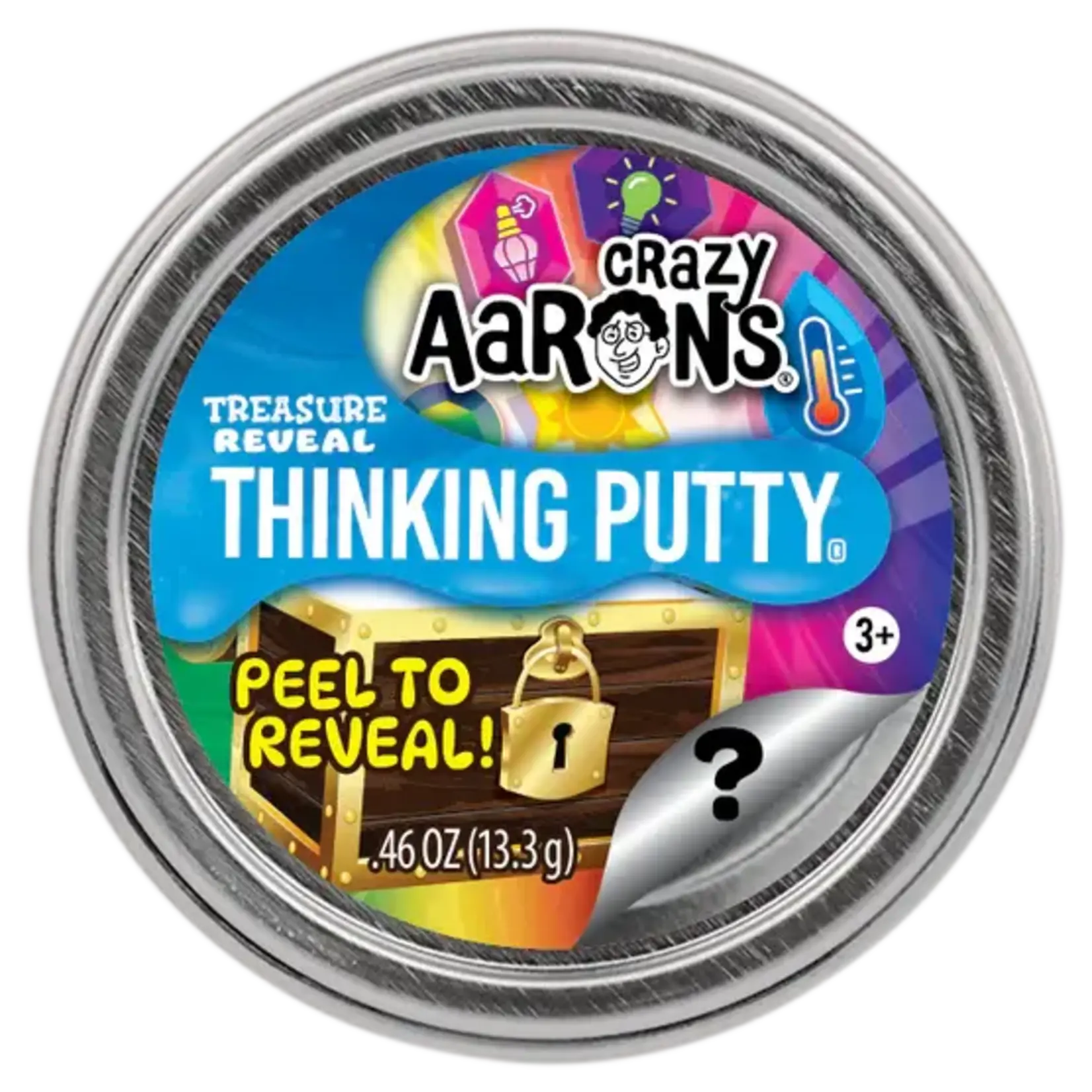 Crazy Aaron's Thinking Putty Mini  Treasure Reveal Thinking Putty