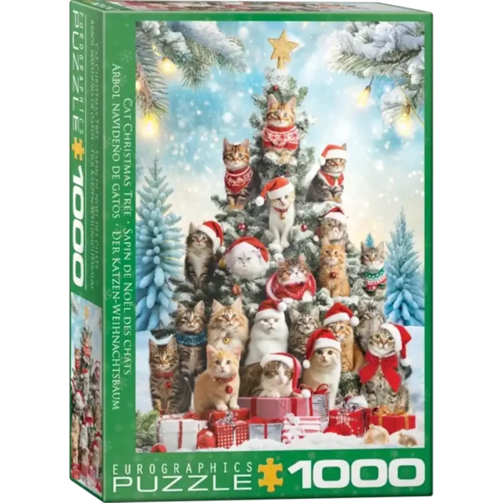 Eurographics Christmas Tree Cats