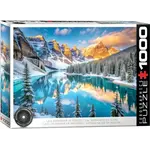 Eurographics Lake Morraine in Winter